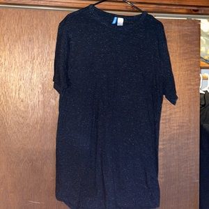 H&M Speckled Short Sleeve Basic Tee